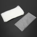 100PCS Portable PVA Water Soluble Bags Meltable Lightweight Carp Fishing Bags 7*14cm/17*20cm Fishing Bait Bags Fishing Tackle. 