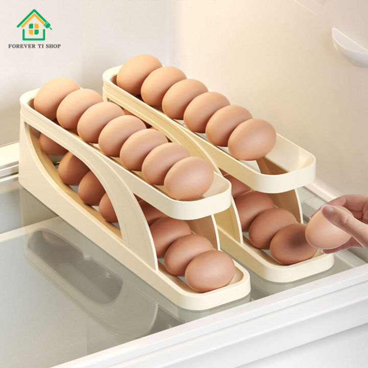 Double-Layer Sliding Egg Tray