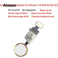 Aixuan Universal Home Button Menu Keypad Return Profesional Flex Cable Assembly For iPhone 7 8 Plus. 