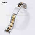 Aixuan 13mm 17mm 18mm 19mm 20mm 21mm Stainless Steel Strap for Rolex Water Luxury Ghost Strap Replacement Watch Bracelet Men Sport Wrist Band. 