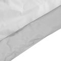 Silver Reflective Fabric Sew On Cloth Material Highlight Chemical Fiber 39.4inch. 
