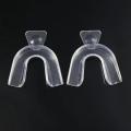 2 Pcs Mouth Guard Bruxism Splint Night Teeth Tooth Grinding Sleep Aid Whitening Tray. 