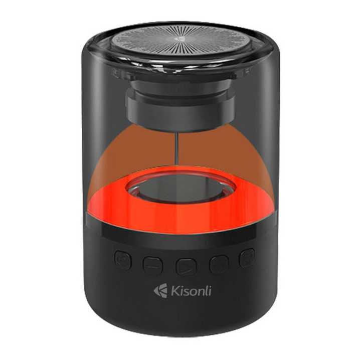 Kisonli LP-1S Portable RGB Light Wireless Mini Bluetooth Speaker ...