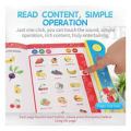 Intellectual Learning Study Book Electronic Talking Book (Multicolor). 
