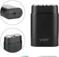 VGR V-341 Mini Face Shaver for Men | Portable USB Rechargeable Electric Hair Trimmer | Safe & Smooth Household Shaving Device. 