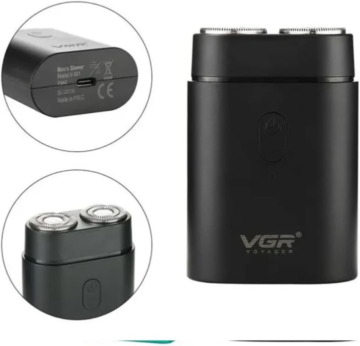 VGR%20V-341%20Mini%20Face%20Shaver%20for%20Men%20%7C%20Portable%20USB%20Rechargeable%20Electric%20Hair%20Trimmer%20%7C%20Safe%20&%20Smooth%20Household%20Shaving%20Device%20-%20Image%204