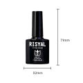 Risyal Soak Off  Uv Color Top, Coat Gel Polish & Base Coat Gel Polish For Nails, 7.3 Ml (0.2fl.oz) Each. 