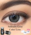 Solitaire Gray color contact lens GJ. 