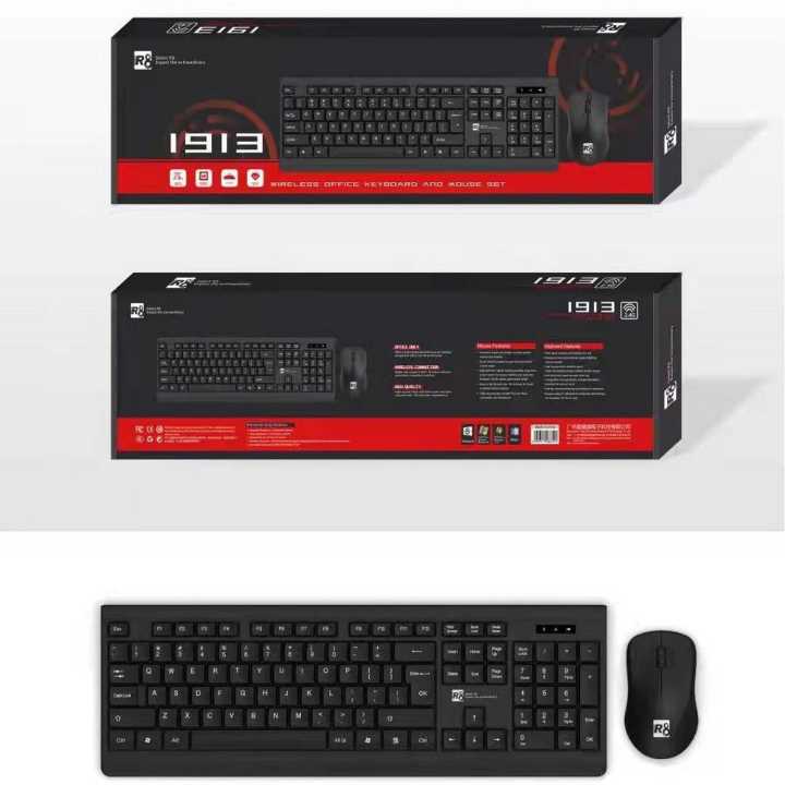 Select R8 Keyboard R8 1913 Wireless Keyboard And Mouse | Daraz.com.np