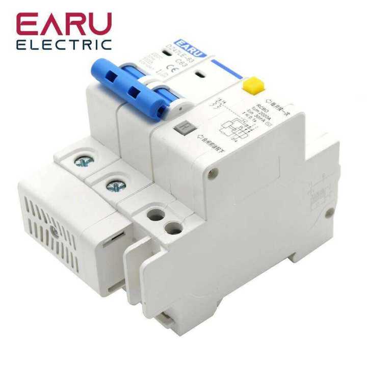 DZ47LE-63 Miniature Leakage Circuit Breaker – 1P+N, Overload & Leakage Protection (32A/50A/63A)