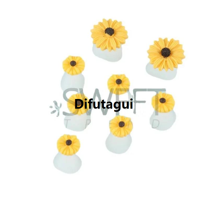 Difutagui%208%20Pcs/Pack%20Silicone%20Toe%20Separator%20Cute%20Soft%20Pedicure%20Tools%20Daisy%20Original%20Flower%20Heart%20Rhinestone%20Foot%20Finger%20Separator%20Care%20Tools%20-%20Image%205