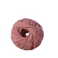 Rusty Red Macrame Twisted Cord Cotton Rope 3mm 1 kg. 