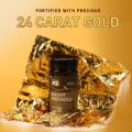 MuscleBlaze Shilajit Pro Gold 60 Capsules with 500mg Shilajit Fortified with 24 Carat Gold Ashwagandha & Gokshura, For Strength Stamina & Recovery. 