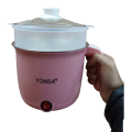Rice Cooking Pot, Noodle Maker, Egg & Vegetable Boiler, momo Maker, Food Steamer(Assorted Color). 