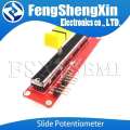 Slide Potentiometer 10K Linear Module Dual Output for Arduino AVR Electronic Block Sliding potentiometer. 