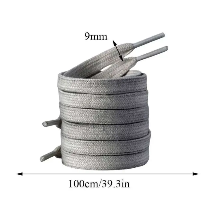 1Pair%20Fabric%20Flat%20Shoe%20laces%20Classic%20Shoelaces%20for%20Sneakers%20White%20Black%20Shoelace%20Quality%20Laces%20Shoes%20100%20CM%20Strings%20-%20Image%204