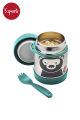 3 Sprouts Stainless Steel Food Jar and Spork for Kids,Bear. 