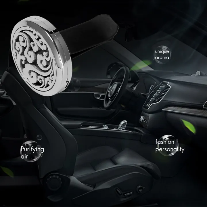 Car%20Aromatherapy%20Essential%20Oil%20Car%20Diffuser%20With%2010%20Replacement%20Felt%20Pads%20Stainless%20Steel%20Air%20Freshener%20Car%20Diffuser%20Vent%20Clip%20-%20Image%205