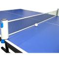 Retractable Ping Pong Net with Post Table Tennis Portable Indoor Outdoor Home Office Game Replacement Sports Accessories Adjustable Anywhere Playing Mesh for Any Tabletop HiQuality. 