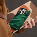 HOT sax Plu 12 11 Emerald Pool－Elegant Phone Case for iPhone 16 15 14 13 Pro M. 