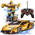 Remote Control Deformation Lamborghini Robot Car. 