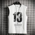 2025 Summer Men's Clothing Running Vest Men Bodybuilding Sweat Shirts Outdoor Gym Clothing Cycling Sports Wear Tank Top Men. 