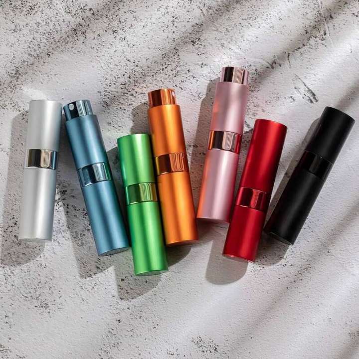 8ml Atomizer Spray Bottle Travel Empty Refillable Perfume Dispenser Bottles Portable Sprayer for Men and Women