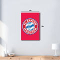 FC Bayern Munich / Gift Items / Wall Decoration/Football Lover/ Print stretched in wooden frame. 