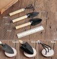 Gardening Tools Trowel Set Succulent Tools Set Mini Garden Tools Shovel Rake Spade Bonsi Care Tools Kit For Seedling Soil 3Pcs. 