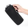 Camera Lens Pouch Bag Soft Neoprene Drawstring Protector Case 4Pcs Set. 