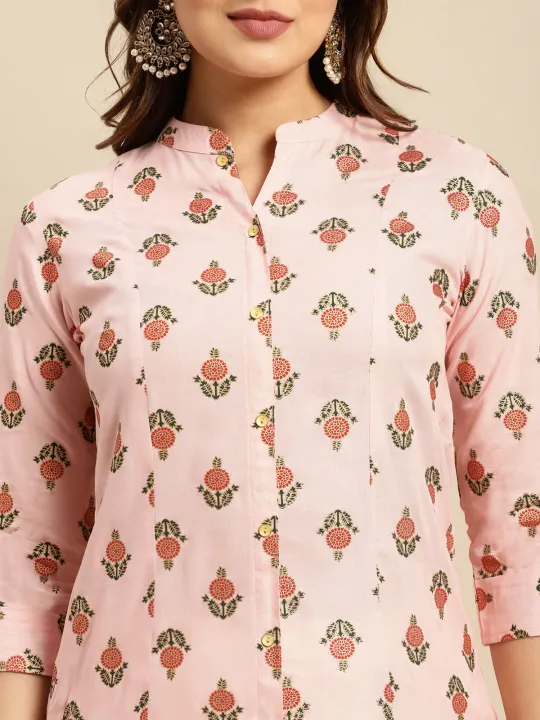 Kiva%20Rayon%20Printed%20Calf%20Length%20A-line%20Kurtha%20for%20Women%20With%20Front%20Button%20Placket%20-%20Image%203
