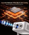 Magcubic Android 14 Auto Focus HY300Max Portable Projector 8K 260ANSI WiFi 6 Projector Support Full HD 720P Home Outdoor Cinema. 