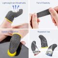 Gaming Finger Sleeves for Mobile Game Controllers Anti-Sweat Breathable Seamless Thumb Finger Sleeve for League of Legend. 