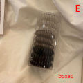 9pcs/set Hair Ties Elastic Plastic Hair Band Rubber Telephone Cord Scrunchies HEQING. 