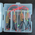 Fishing Hook 6 in 1 Hook Set of 4ps in 1 Box Size 8. 