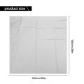 Silver Reflective Fabric Sew On Cloth Material Highlight Chemical Fiber 39.4inch. 
