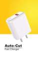 Premium Charging Adaptor |18W Fast Charge | Auto Cut | Over Charge Protection| Charge Indicator Sensor|. 