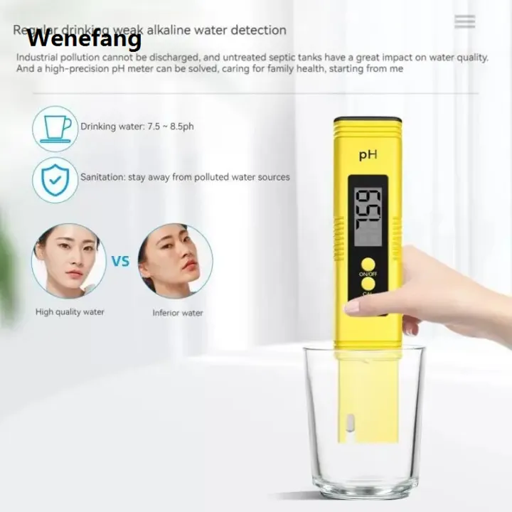 Wenefang%20Water%20Quality%20Tester%20High%20Precision%20PH%20Meter:%200.01%20PH%20Accuracy%20New%20style%200-14%20PH%20Measurement%20Range%20Perfect%20for%20Aquariums%20Swimming%20Pools%20-%20Image%204