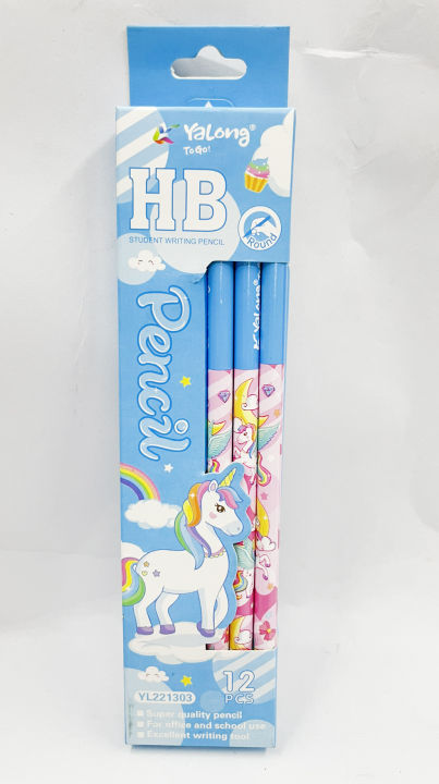 Premium%20Quality%20HB%20Cute%20Unicorn%20Printed%20Pencil%20-%20Image%202