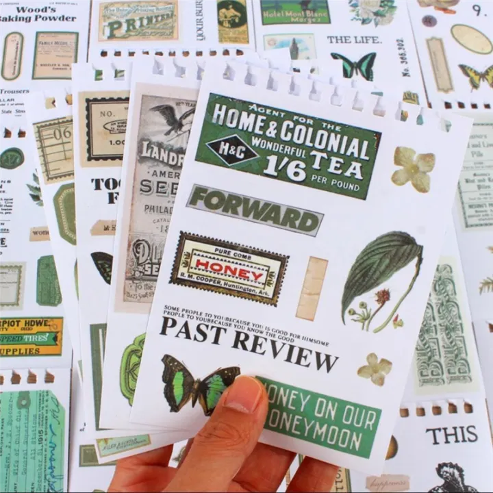 Junk%20Journal%20Supplies%20Vintage%20Stickers%20for%20Scrapbooking%20Stickers%20Book%20for%20Journaling%20-%20Image%203