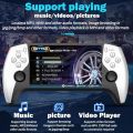 SF3500 Retro Handheld Game Console-Handheld Game Console with HD 5.5-inch IPS Screen Classic Video Games Supports TV Connection,14+ Emulators & 5-Hour Battery Life. 