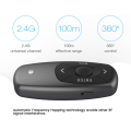 ARELENE 2.4GHz 100M Wireless Mini Presenter Clicker for Office Power Point Pointer Remote Turn Volume Flip Pen. 