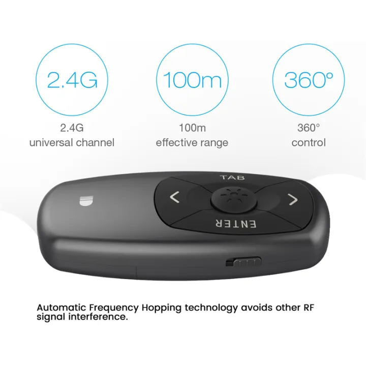 ARELENE%202.4GHz%20100M%20Wireless%20Mini%20Presenter%20Clicker%20for%20Office%20Power%20Point%20Pointer%20Remote%20Turn%20Volume%20Flip%20Pen%20-%20Image%206