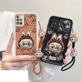 TAHANgTA Lanyard with Anti-Kapibara Cute Phone S515DLA515X-SMA515W-SMA515U-SMA515F-SM Luxury for Samsung Galaxy A514GA515U1SM-SM-Shell 3D Cartoon Labubu Drop Case. 