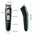 VGR V-055 Rechargeable Hair Trimmer Waterproof Wireless Electric Shavers Beard Hair Clipper Trimmer Tool. 