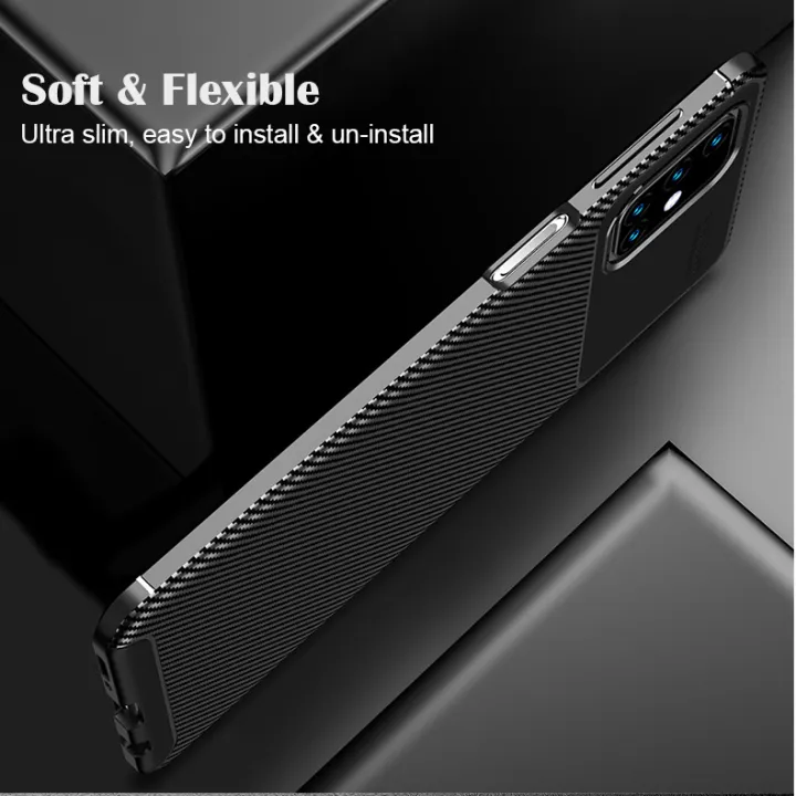 Lenuo%20for%20Samsung%20Galaxy%20M31s%20Case%20Silicone%20Matte%20Carbon%20Fiber%20Back%20Cover%20-%20Image%207