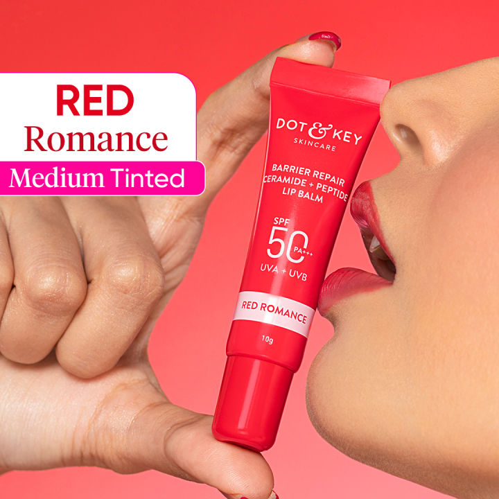 Dot%20&%20Key%20Ceramide%20+%20Peptide%20Lip%20Balm%20SPF%2050+%20PA+++%20%7C%20RED%20ROMANCE%20(Tinted)%2010g%20-%20Image%208