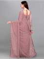 Self Design Bollywood Net Saree For Women. 