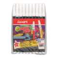 Luxor Sketch Pens Black Color 10 Pcs Set. 