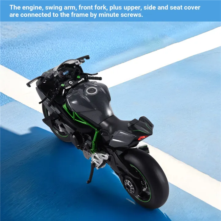 1:12%20H2%20R%20Motorcycle%20Diecast%20Alloy%20Model%20Toy%20Collection%20Black%20-%20Image%207